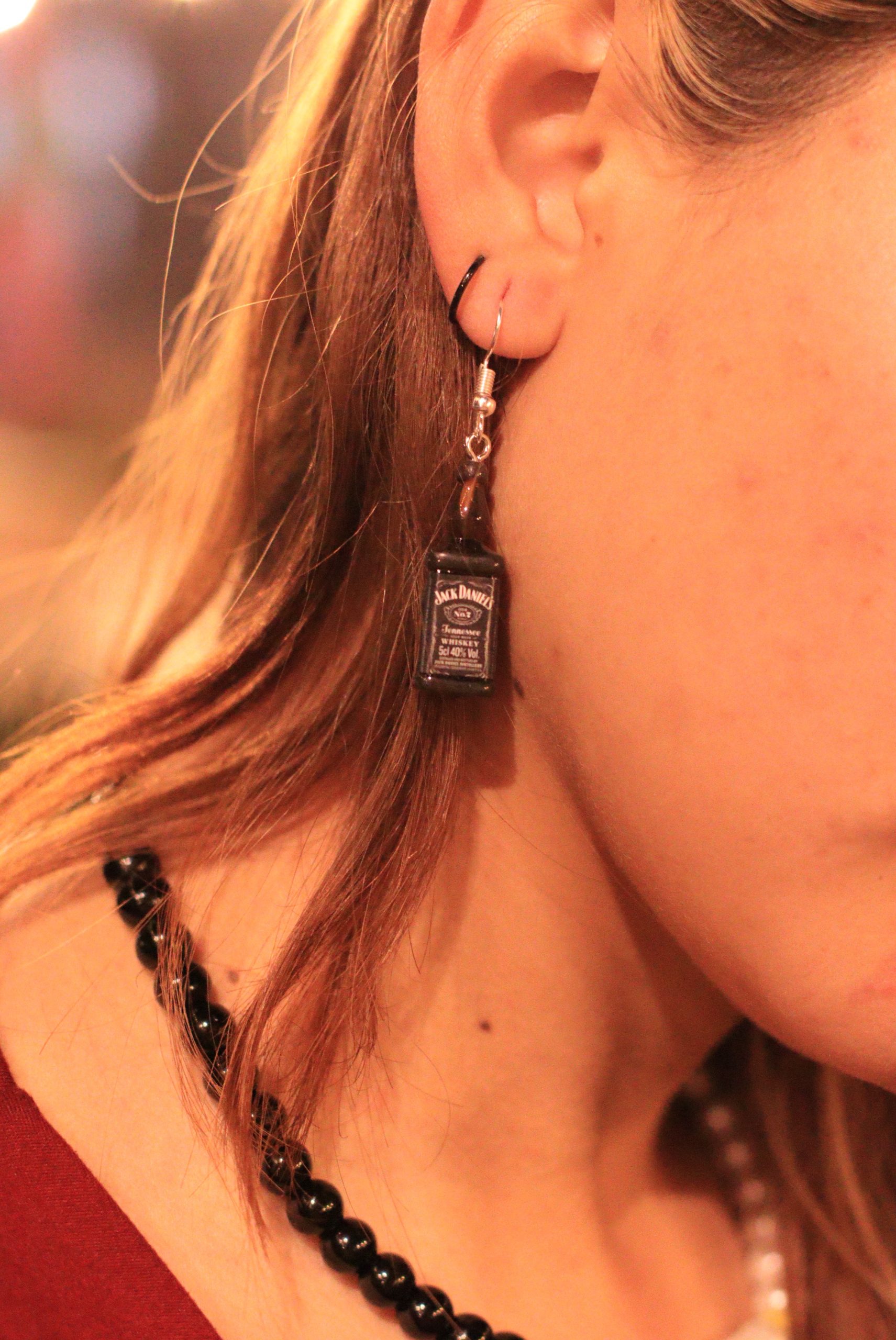 Aretes Jack Daniels